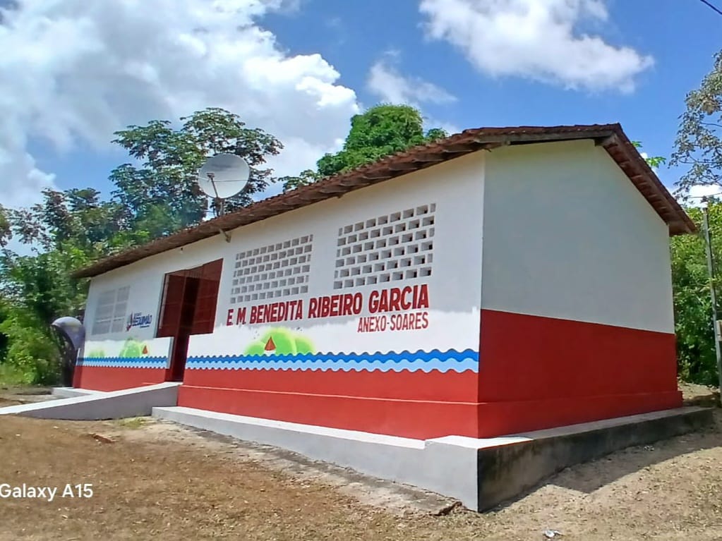 Prefeitura de Bequimão avança na requalificação da Escola Benedita Ribeiro Garcia, em Ponta do Soares